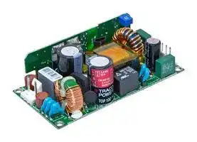 TOP 100-105: AC/DC Open Frame Power Supply (PSU), ITE, 1 Output, 100 W, 90V AC to 264V AC, Adjustable, Fixed