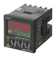 H5CX-A-N OMI: Panel Mount Timer, 100 VAC, 240 VAC, 0.001 s, 9999 h, 45 mm, 45 mm