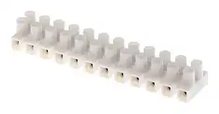 39100-1912: Panel Mount Barrier Terminal Block, 2 Row, 12 Ways, 22 AWG, 12 AWG, 8 mm, 20 A