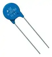B72207S0300K111.: TVS Varistor, 30 V, 38 V, 93 V, Disc 7mm, Metal Oxide Varistor (MOV)
