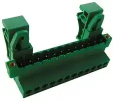 CTBPD96HG/12FL: DIN Rail Mount Terminal Block, 12 Ways, 28 AWG, 14 AWG, 2.5 mm², Screw, 20 A