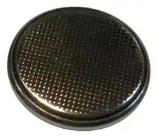 CR2025: Battery, Coin Cell, 3 V, 2025, Lithium, 150 mAh, Flat Top, 20 mm