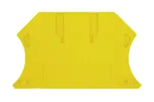 1050020000: END PLATE, WEMID, YELLOW