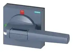 8UD1851-3AD01: Handle, with Masking Frame, Grey, 140 mm, 3KD & 3KF Series Switch Disconnectors