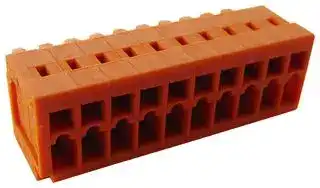 734-210: Pluggable Terminal Block, 3.81 mm, 10 Ways, 28 AWG, 14 AWG, 1.5 mm², Clamp