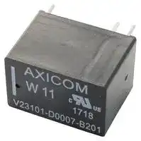 V23101D7B201: Signal Relay, 24 VDC, SPDT, 2 A, W11/V23101 Series, Through Hole, Non Latching