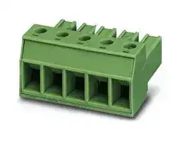 1735354: Pluggable Terminal Block, 7.62 mm, 5 Ways, 4 mm², Screw
