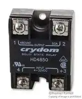 HD4890-10 — Solid State Relay, SPST-NO, 90 A, 530 Vrms, Panel Mount, Screw, Random Turn On