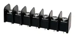 38720-6310: PCB Mount Barrier Terminal Block, 9.53 mm, 1 Row, 10 Ways, 22 AWG, 14 AWG, 15 A