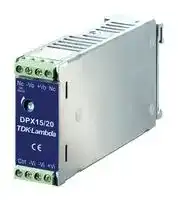 DPX20-24WD15: Isolated DIN Rail Mount DC/DC Converter, ITE, 4:1, 20 W, 2 Output, 15 V, 667 mA
