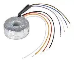 RKD 60/2X18: Toroidal Transformer, 38mm x 83mm, 60 VA, 2 x 115V, 2 x 18V, Dual Primary, Dual Secondary, Open