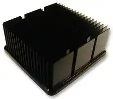MBH30001-13L/2.0: Heat Sink, BGA, Black Anodized, 6.9 °C/W, BGA, 30 mm, 13 mm, 30 mm