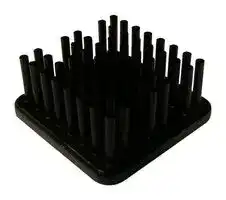 MBH27002-12P/2.6: Heat Sink, BGA, Black Anodized, 6 °C/W, BGA, 27 mm, 12 mm, 27 mm