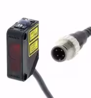E3Z-LL81-M1J 0.3M: Photoelectric Sensor, 300 mm, PNP Open Collector, 100 mA Output, 12 VDC to 24 VDC