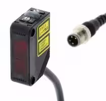E3Z-LL81-M3J 0.3M: Photoelectric Sensor, 300 mm, PNP Open Collector, 100 mA Output, 12 VDC to 24 VDC
