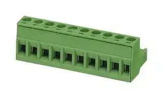 1757103: Pluggable Terminal Block, 5.08 mm, 11 Ways, 24 AWG, 12 AWG, 2.5 mm², Screw