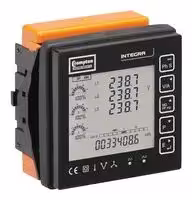 INT-1222-S-010: Panel Meter, Digital, Multifunction, 6.2 mm, Integra 1222 Series, 100VAC to 277VAC