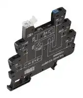 1123240000: RELAY SOCKET, 10A, 250VAC, DIN RAIL