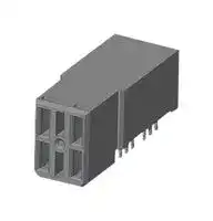 10052620-5455P00LF: BACKPLANE CONN, R/A RCPT, 4P, PRESS FIT