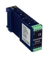 DPX-40-24WD-15: Isolated DIN Rail Mount DC/DC Converter, ITE, 4:1, 40 W, 2 Output, 15 V, 1.333 A