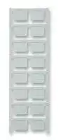 1699860000: Terminal Block Marker, Terminal Block Marker, Terminal Blocks, Blank (Legend)