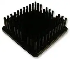 MBH375002-12P/2.6: Heat Sink, BGA, Black Anodized, 4.3 °C/W, BGA, 37.5 mm, 12 mm, 37.5 mm
