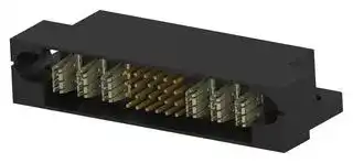 1-6450230-1: Connector, MULTI-BEAM XL, 30 Contacts, Plug, Through Hole, 4 Rows