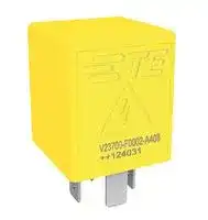 2-1904058-7: Automotive Relay, 12 VDC, 20 A, SPST-NO, Plug In, Quick Connect, Mini K HV Series