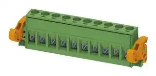 1808886: Pluggable Terminal Block, 5.08 mm, 2 Ways, 24 AWG, 12 AWG, 2.5 mm², Screw