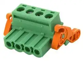 1808909: Pluggable Terminal Block, 5.08 mm, 4 Ways, 24 AWG, 12 AWG, 2.5 mm², Screw