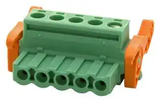 1808912: Pluggable Terminal Block, 5.08 mm, 5 Ways, 24 AWG, 12 AWG, 2.5 mm², Screw