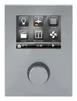 5WG1204-2AB31 — Controller, GAMMA Instabus, 2.8 ", LCD Colour Display Touch Screen, Aluminium