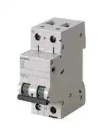 5SL4201-6: Circuit Breaker, MCB, 5SL4, 2P, 10 kA, 400 V, 1 A