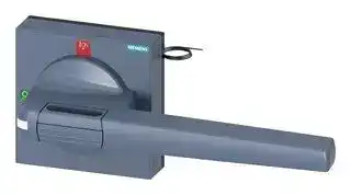 8UD1861-4CF01: Handle, with Masking Frame, Grey, 200 mm, 3KD & 3KF Series Switch Disconnectors