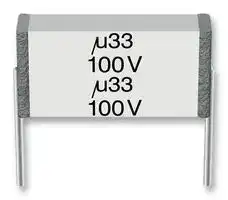 B32562H6155K000: General Purpose Film Capacitor, Metallized PET Stacked, Radial Box - 2 Pin, 1.5 µF, ± 10%, 200 V