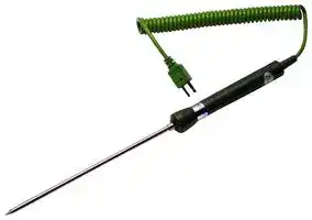 72-14552: Thermocouple, K, -50 °C, 600 °C, 80 ", 2 m