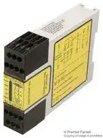 AT-FM-10K: Safety Relay, 24 VAC/VDC, DPST-NO, Duo-Touch SG Series, DIN Rail, 6 A, Screw