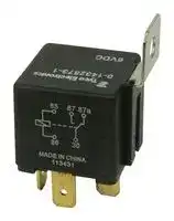 1432873-1: Automotive Relay, 6 VDC, 40 A, SPDT, Panel Mount, Quick Connect
