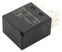 6-1393292-3: Automotive Relay, 24 VDC, 30 A, SPDT, Socket, Quick Connect, Micro Relay A Series