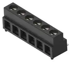 2383938-6: Wire-To-Board Terminal Block, 5 mm, 6 Ways, 30 AWG, 16 AWG, 1.31 mm², Screw