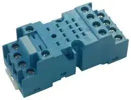 94.74: RELAY SOCKET, 250V, 10A, DIN RAIL
