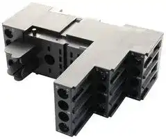 PT78722.: Relay Socket, DIN Rail, Screw, 14 Pins, 12 A, 400 VAC, PT Series
