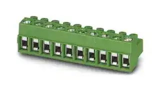 1701794: Pluggable Terminal Block, 5 mm, 2 Ways, 1.5 mm², Screw