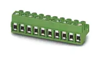 1734973: Pluggable Terminal Block, 5 mm, 6 Ways, 1.5 mm², Screw