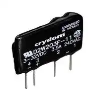 D2W203F11: Solid State Relay, D2W Series, SIP, SPST-NO, 3.5 A, 280 V, PCB, Through Hole, Zero Crossing