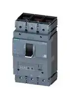3VA2450-7MN32-0HC0 — Electronic Circuit Breaker, MCCB,  3VA2, 3P, 110 kA, 415 V, 500 A, 2 Auxiliary switches HQ