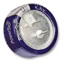 KW-5R5C224-R: Supercapacitor, PowerStor®, EDLC, 0.22 F, 5.5 V, Radial Leaded, -20%, +80%, 5 mm, 2000 hours @ 85°C