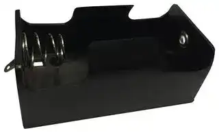 PE000017: Battery Holder, Panel, D Battery Size, 1 Position