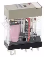 G2R-1-SN 120VAC (S): Power Relay, SPDT, 120 VAC, 10 A, G2RS Series, Socket, Non Latching
