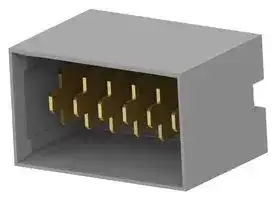 1645498-4 .: Connector, Universal Power Module, 6 Contacts, Header, Press Fit, 1 Rows
